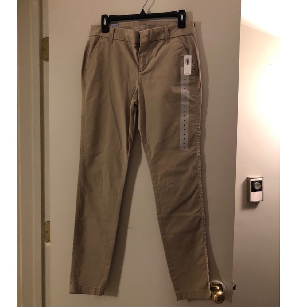 Khaki Skinny Jeans